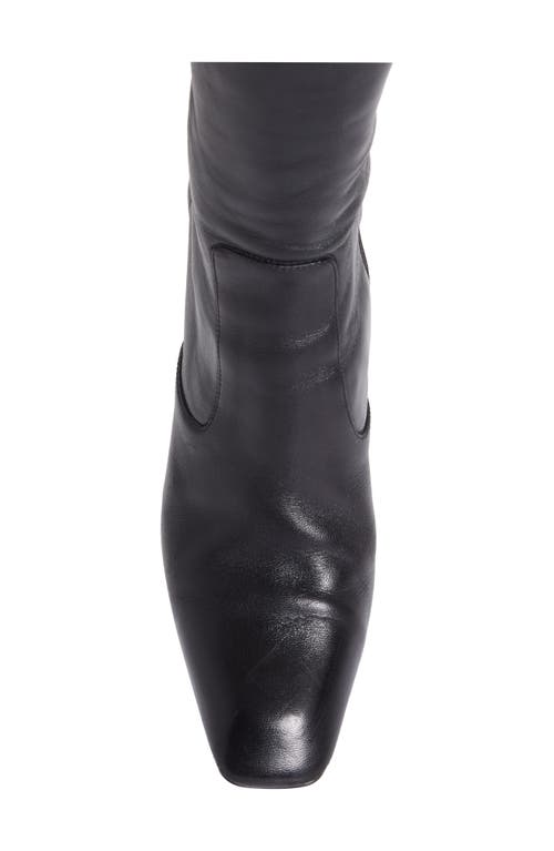 Totême Toteme Over The Knee Stretch Boot In Black