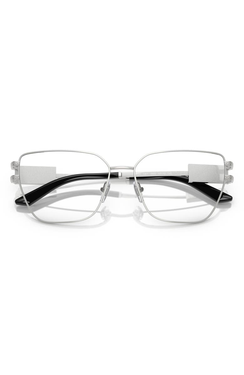 Versace 55mm Pillow Optical Glasses, Alternate, color,