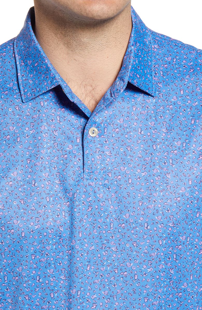 Peter Millar Featherweight Citrus Performance Golf Polo, Alternate, color, 