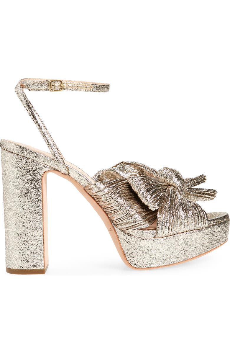 Loeffler Randall Natalia Platform Sandal, Alternate, color, Champagne