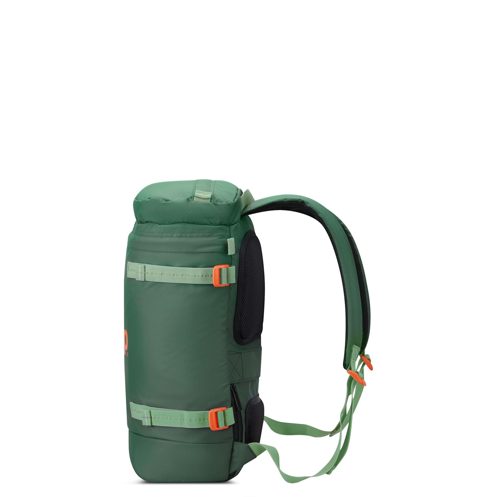 Js013c  15.6" Laptop Cylindrical Backpack, Alternate, color, Green