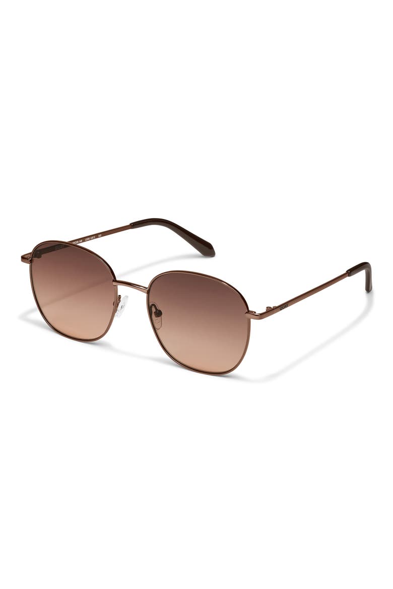 Jezabell 56mm Round Sunglasses, Alternate, color, CHOCOLATE / BROWN FAWN