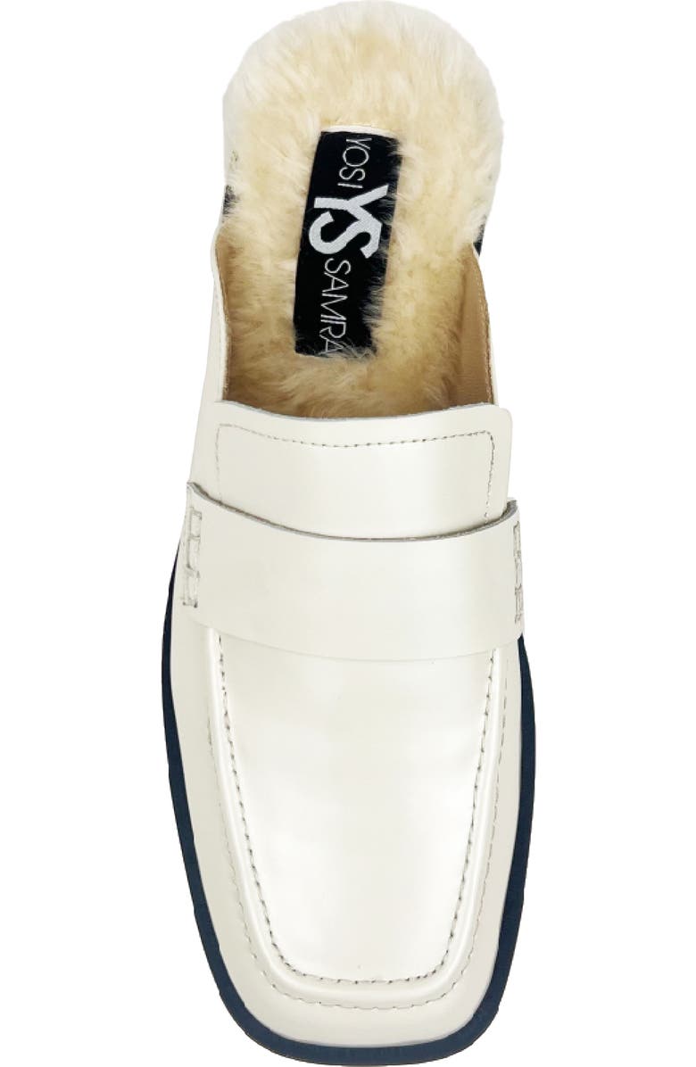 Yosi Samra Odessa Genuine Shearling Lined Loafer, Alternate, color,