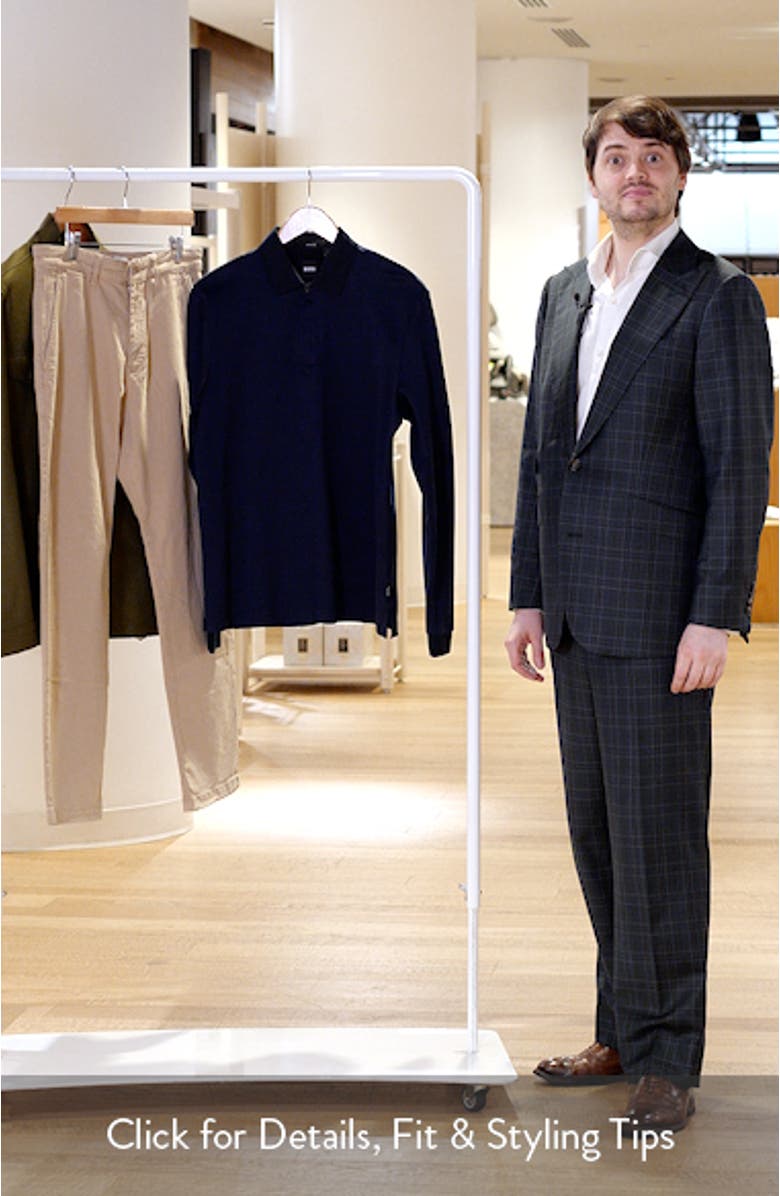 Pado Long Sleeve Cotton Polo, sales video thumbnail