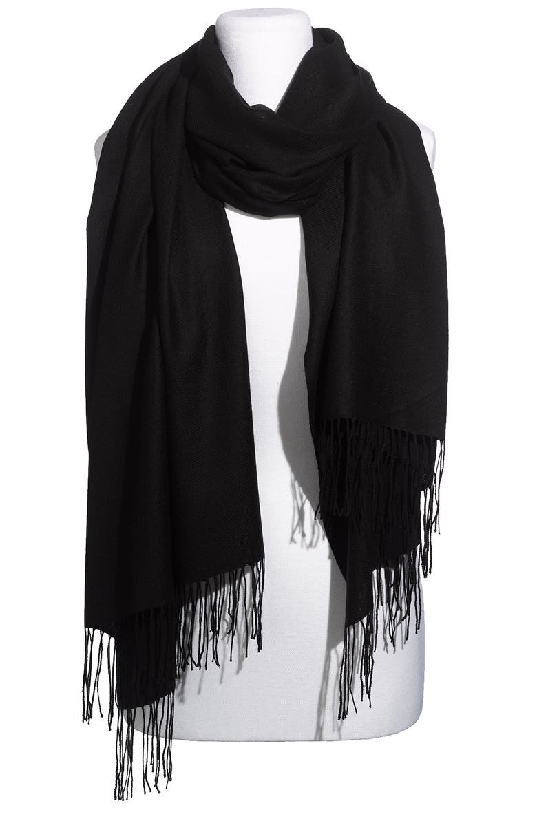 Nordstrom Tissue Weight Wool & Cashmere Wrap, Main, color,