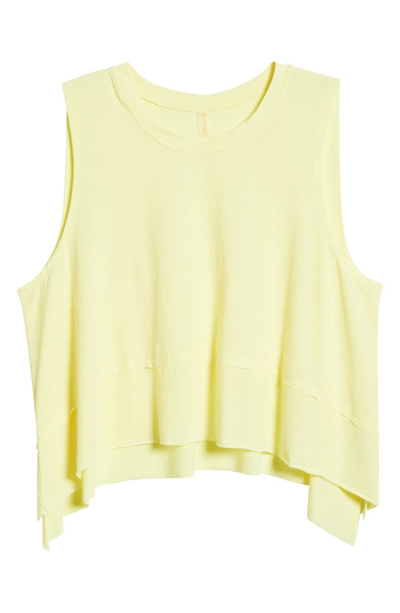 Free People Tempo Tank Top, Alternate, color, Sour Citrus