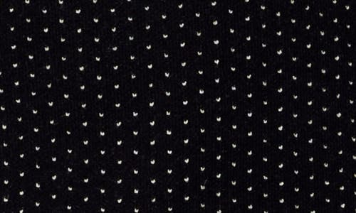 Alp N Rock Holly Snowflake Fair Isle Mock Neck Sweater In Black