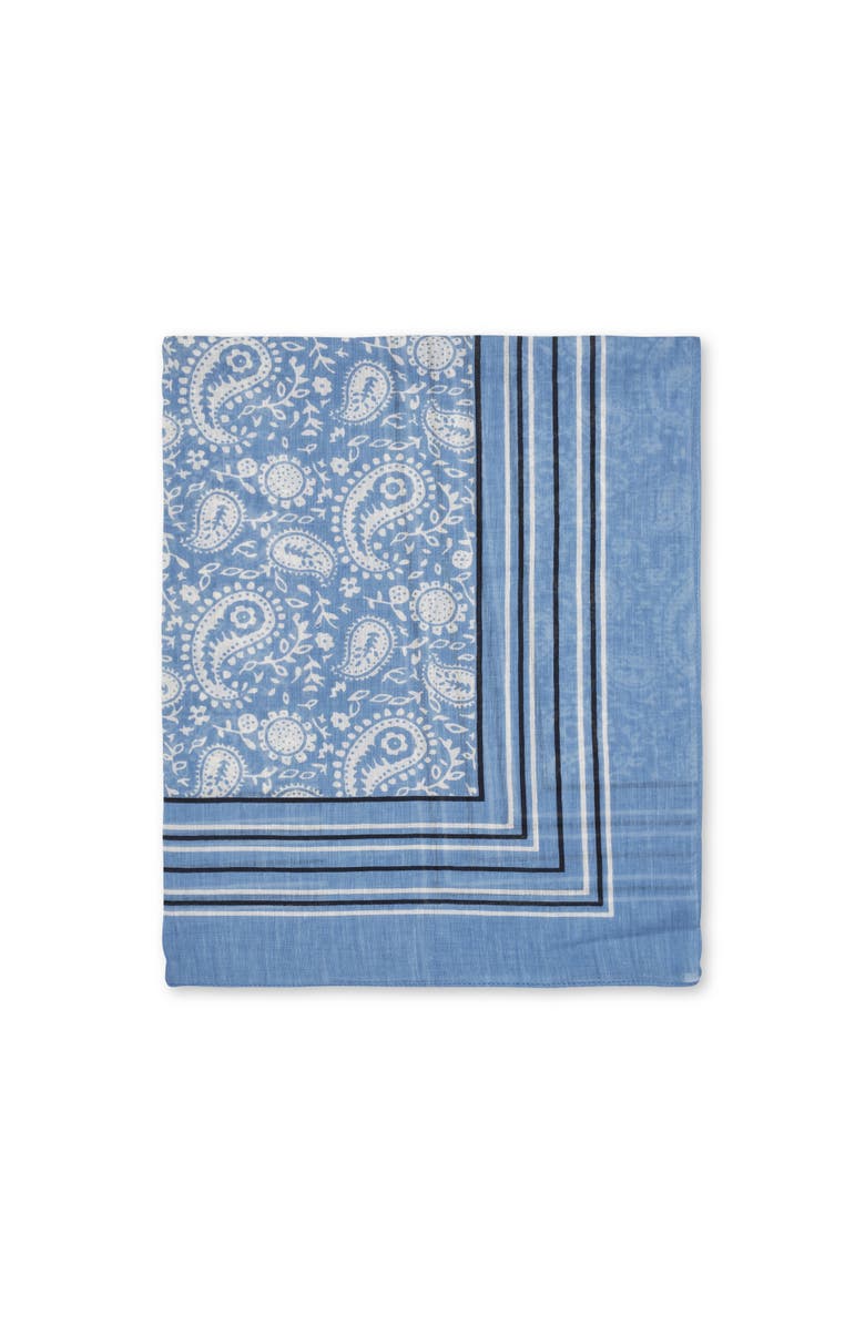 Masai Copenhagen Featherlight Striped Scarf, Alternate, color, Stonewash