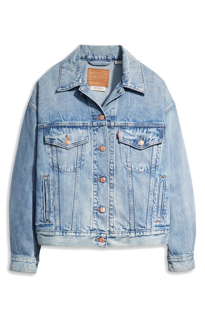 Levi's<sup>®</sup> '90s Denim Trucker Jacket, Alternate, color,