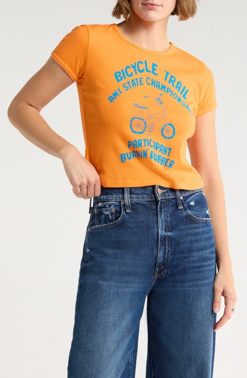 The Itty Bitty Cotton Graphic Baby Tee