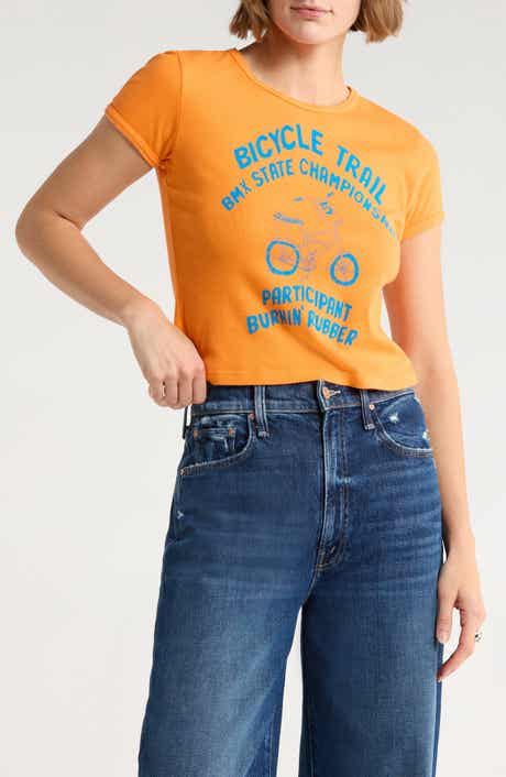 MOTHER The Itty Bitty Cotton Graphic Baby Tee