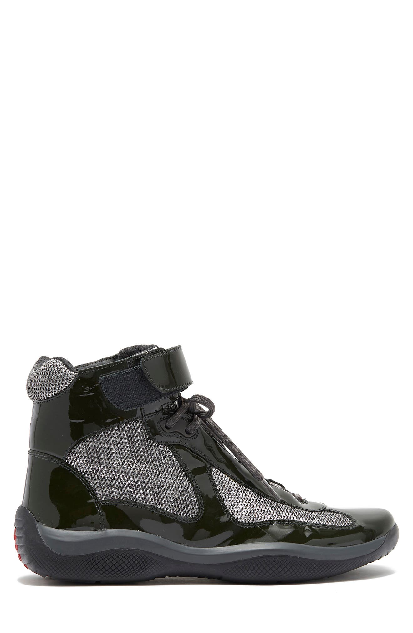 Prada 'Punta Ala' High Top Sneaker, Alternate, color, 
