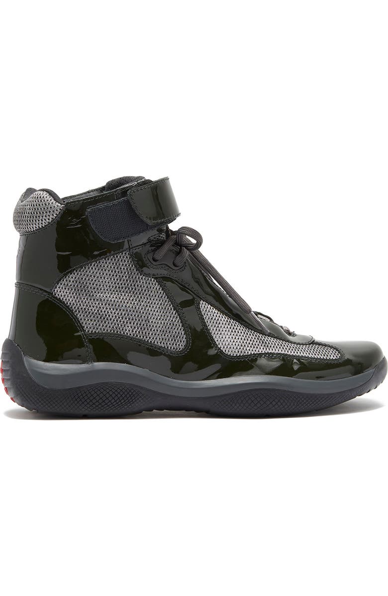 Prada 'Punta Ala' High Top Sneaker, Alternate, color,