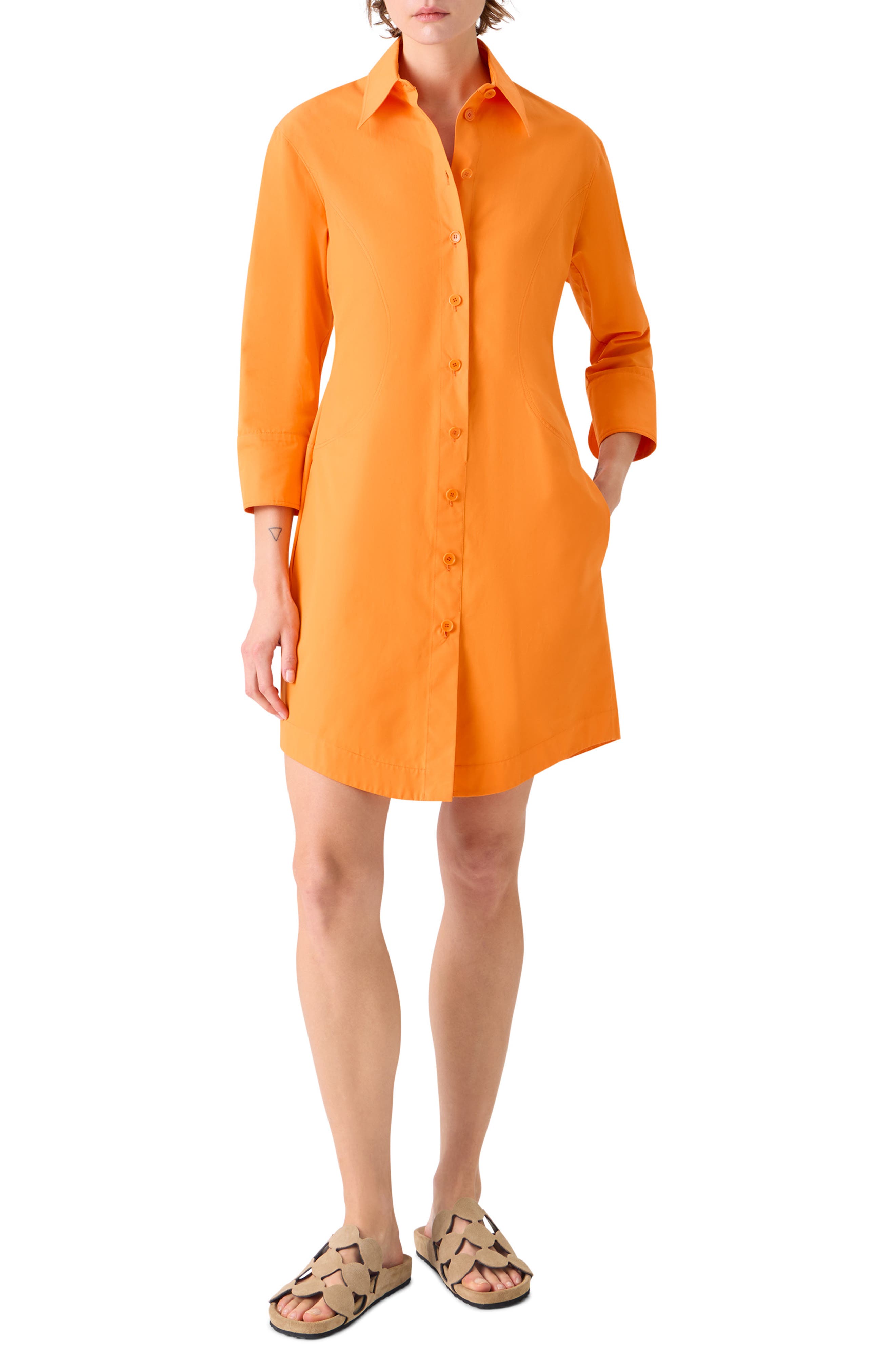Button-Up Shirtdress