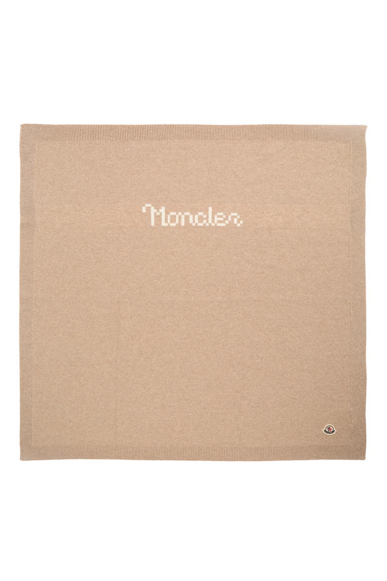 Wool & Cashmere Blanket, Main, color, BEIGE