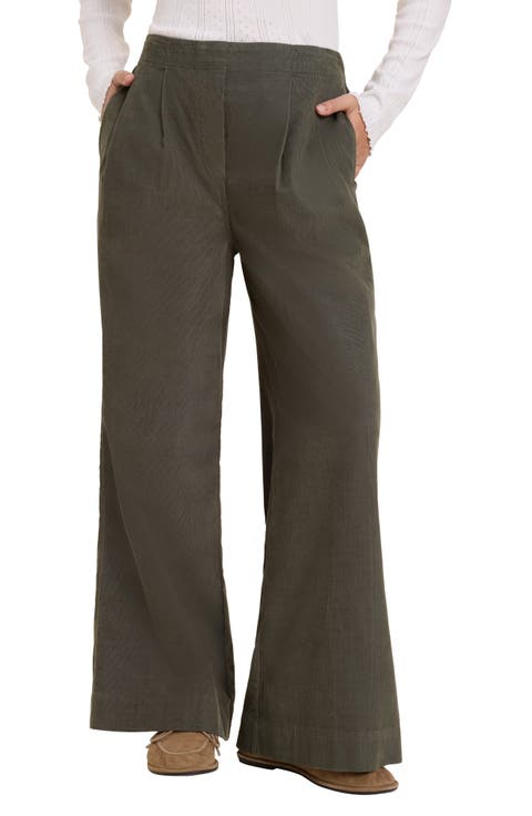 Ellis Wide Leg Baby Corduroy Pants