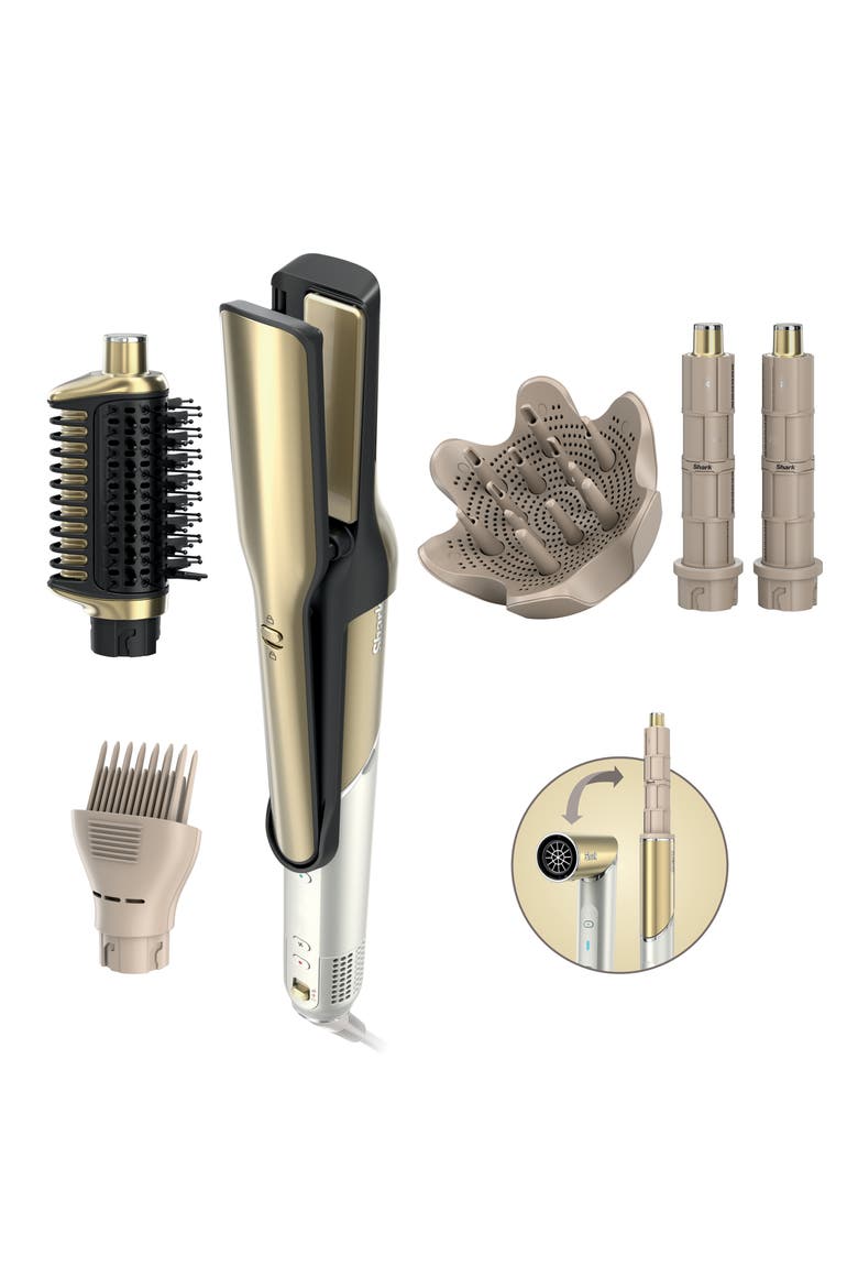 Glam Ceramic & Powerful Air Styling & Drying System, Main, color, GOLD
