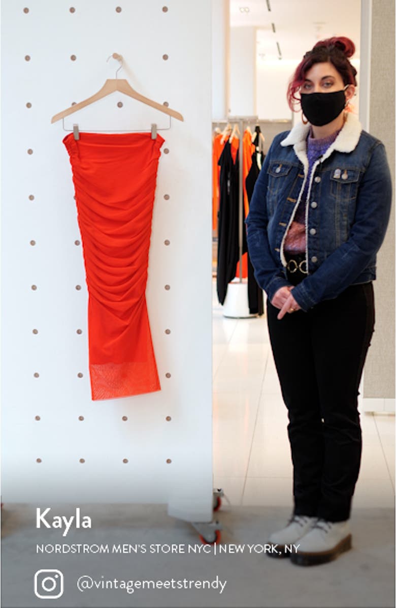 Ruched Tulle Skirt, sales video thumbnail