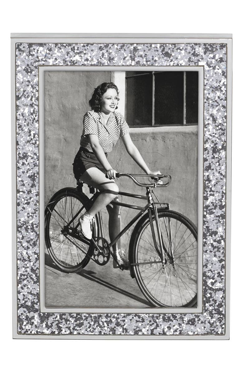 Kate Spade New York glitter picture frame, Main, color, 