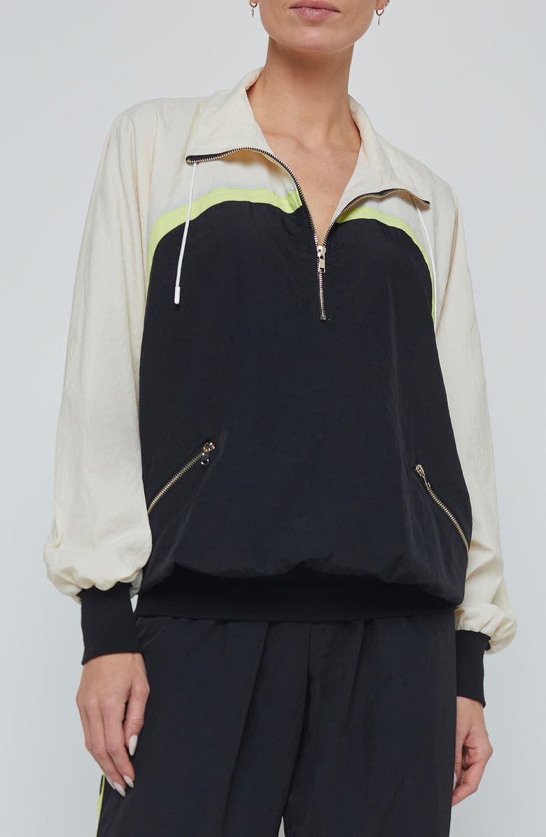 L'AGENCE Aurelia Water Repellent Pullover Jacket, Main, color,