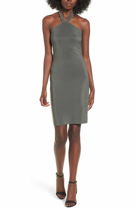 Leith Halter Body-Con Dress
