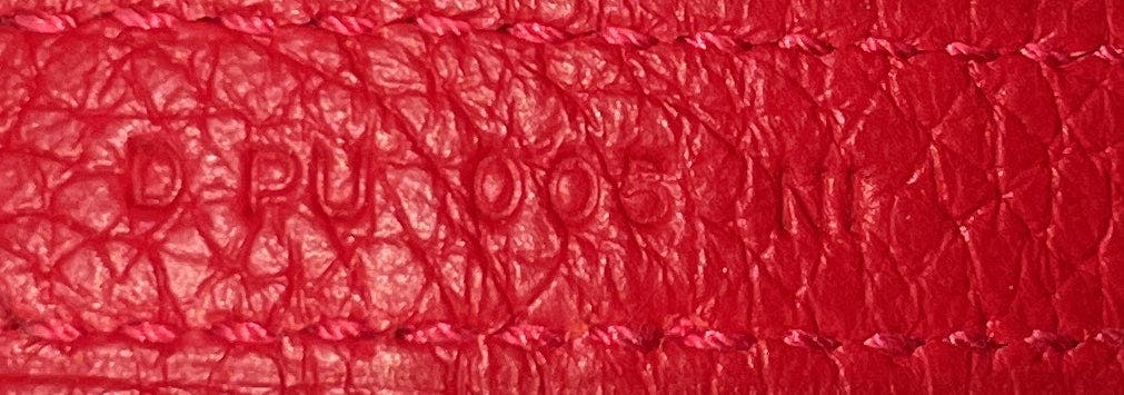 Pre-Owned Hermes Picotin Lock Bag Clemence PM, Alternate, color, Rouge Casaque