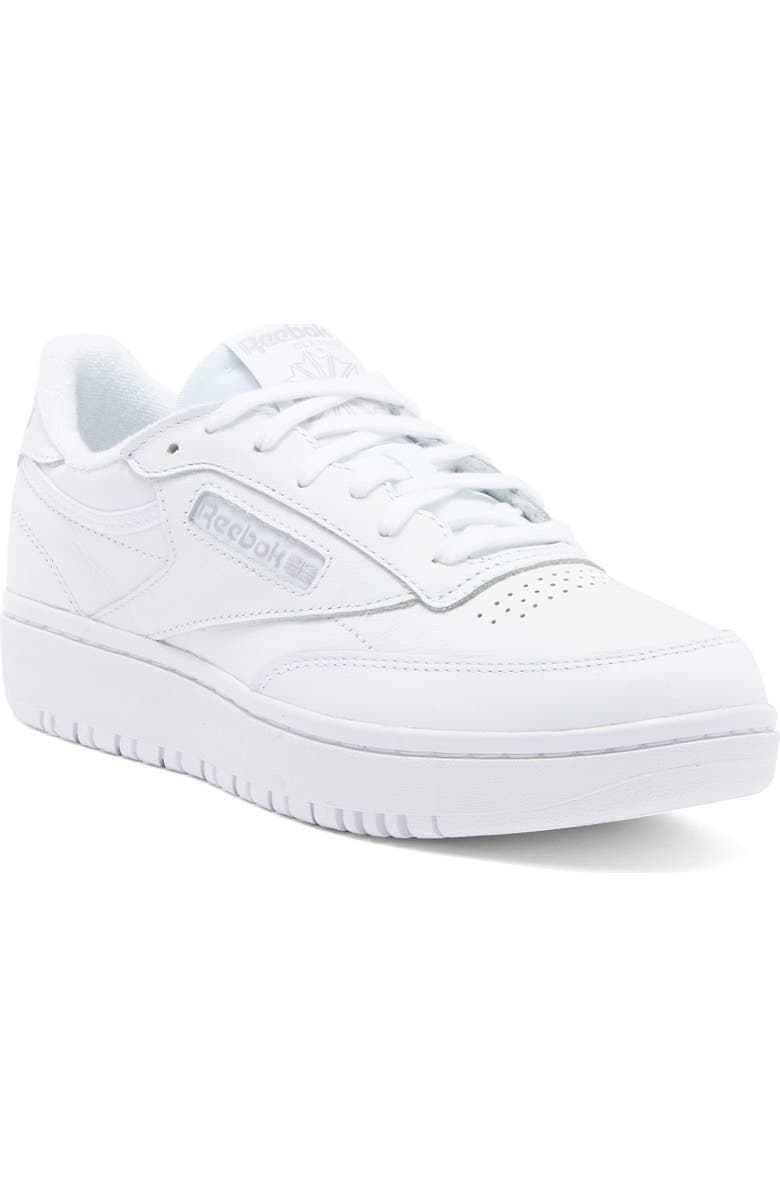 Reebok Club C Double Platform Sneaker, Main, color,