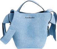 Acne Studios Mini Musubi Suede Crossbody Bucket Bag