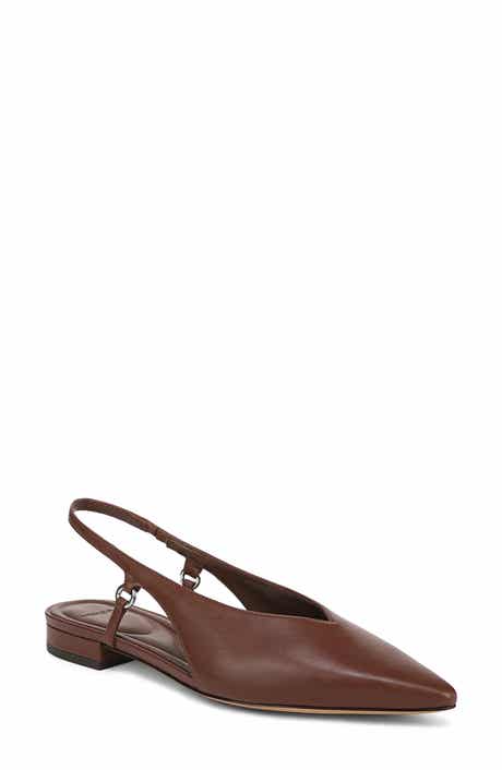 Vince Ines Slingback Pointed Toe Flat