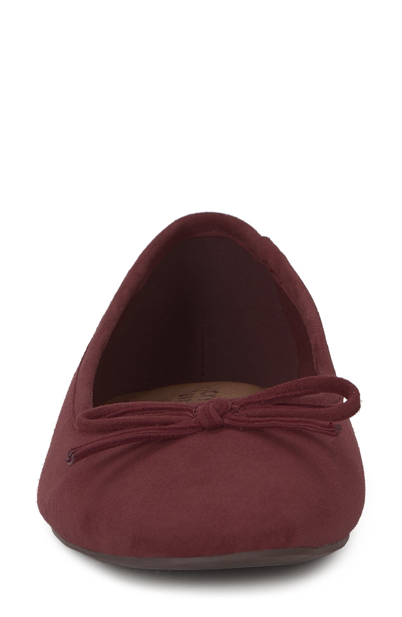 Tinnia Ballet Flat, Alternate, color, CRANBERRY