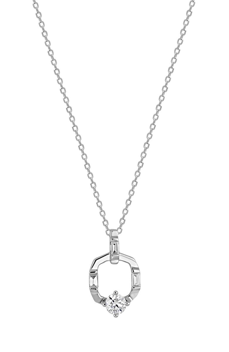 Bony Levy El Mar Diamond Pendant Necklace, Main, color, 18Kw