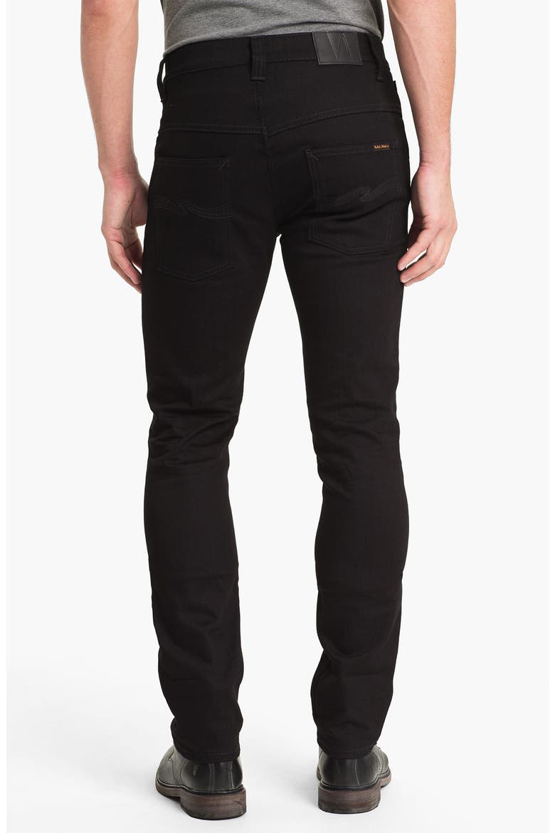 'Thin Finn' Skinny Fit Jeans, Alternate, color, BLACK RING