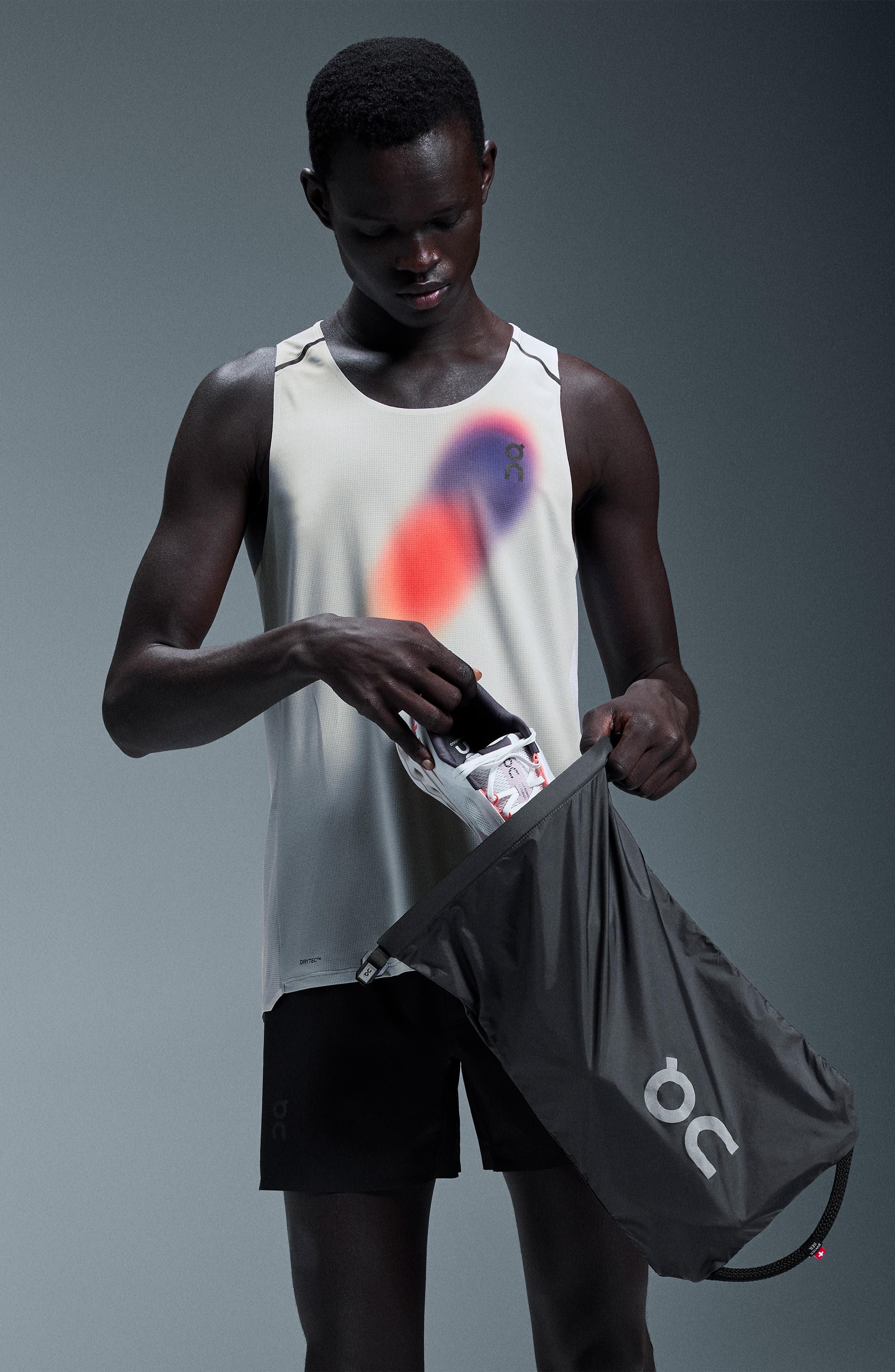 On Water Repellent Nylon Ripstop Shoe Pack, Alternate, color, 