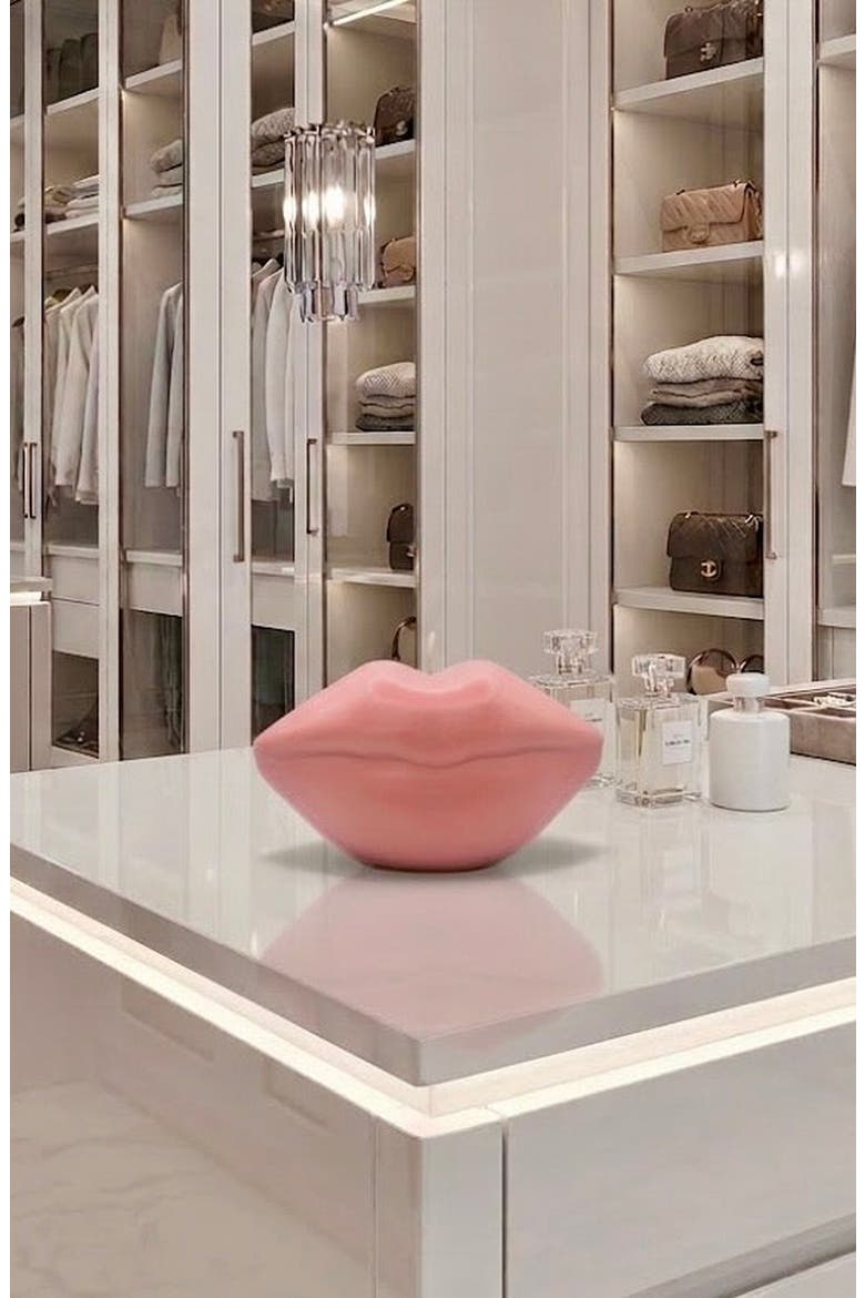 Big Kiss Candle, Alternate, color, Blush
