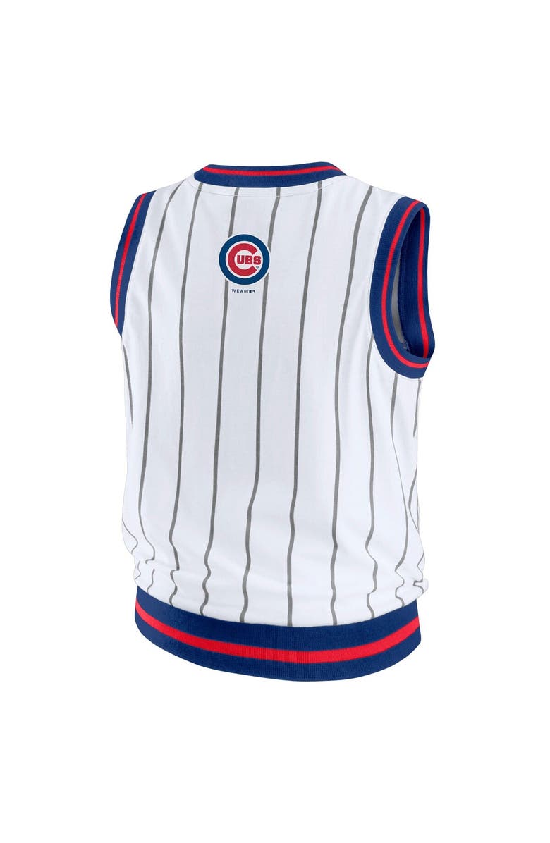 WEAR by Erin Andrews Women's WEAR by Erin Andrews  White Chicago Cubs Sporty Tank Top, Alternate, color, 