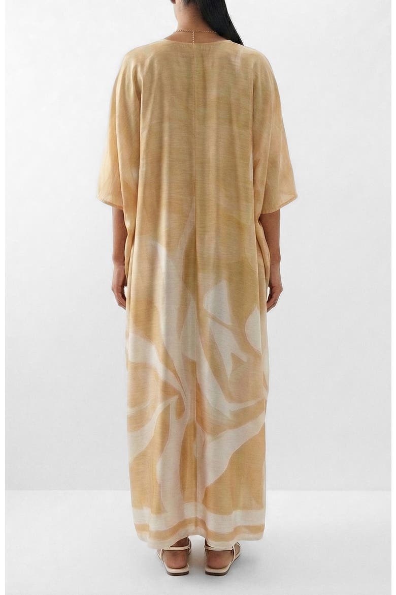 Rocio Naim Caftan Dress, Alternate, color, Rocio Yellow