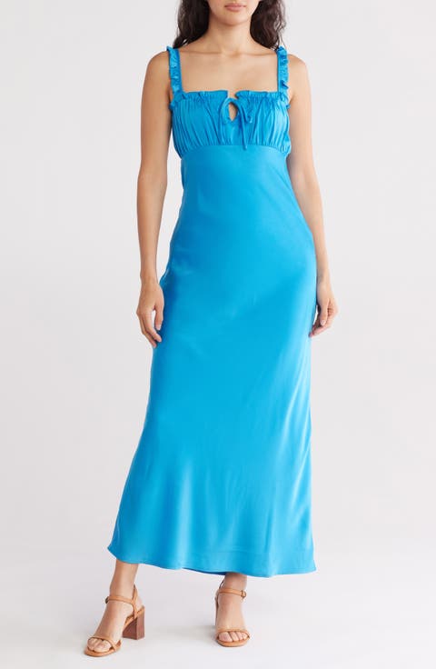 Gathered Empire Waist Slipdress