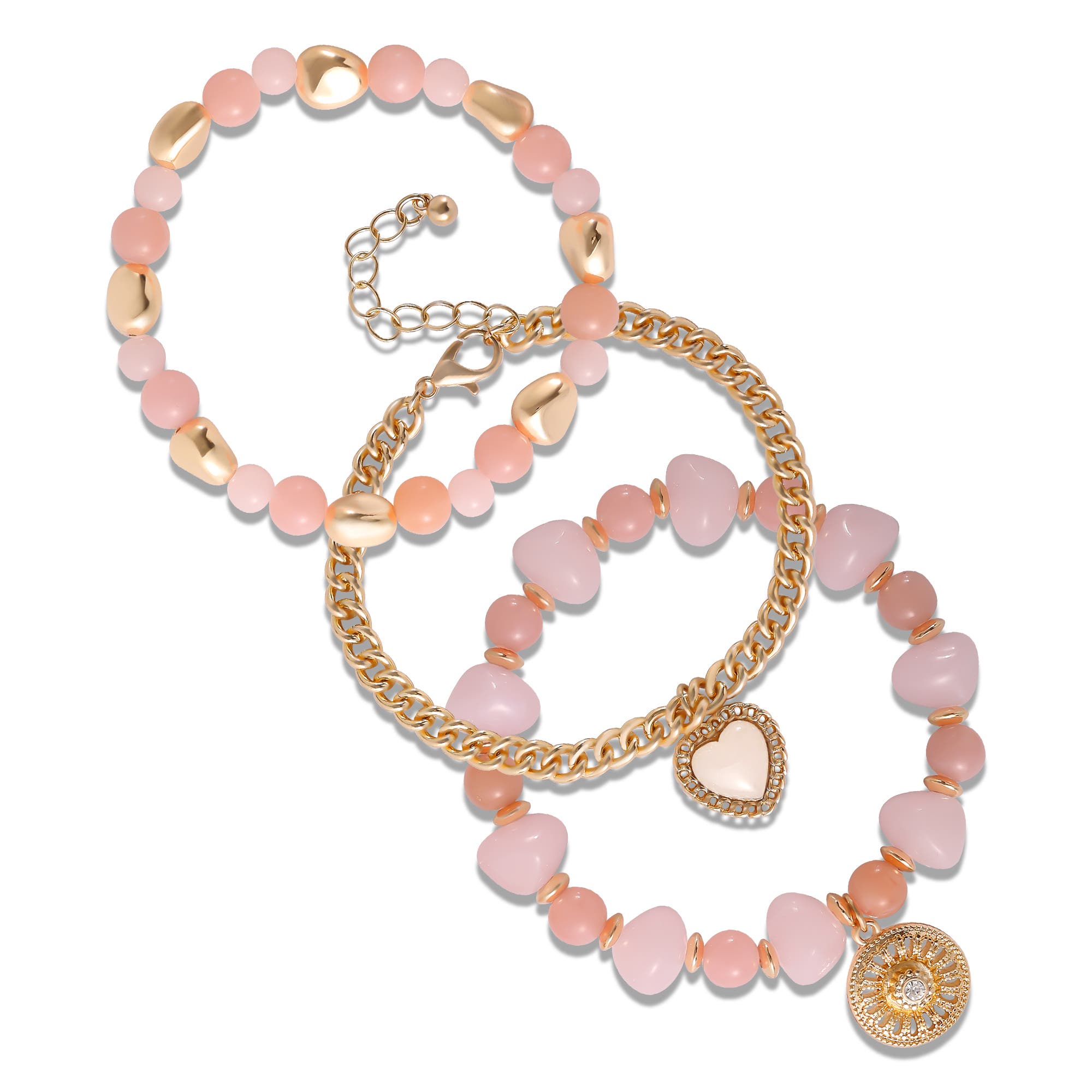 selected Pink/Gold