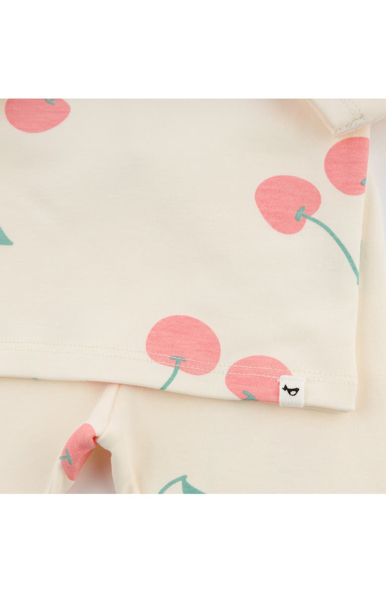 oh baby! Cherries Two Piece Set, Alternate, color, Milk
