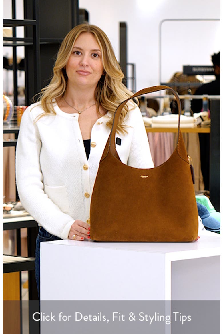 Brooklyn 34 Suede Shoulder Bag video