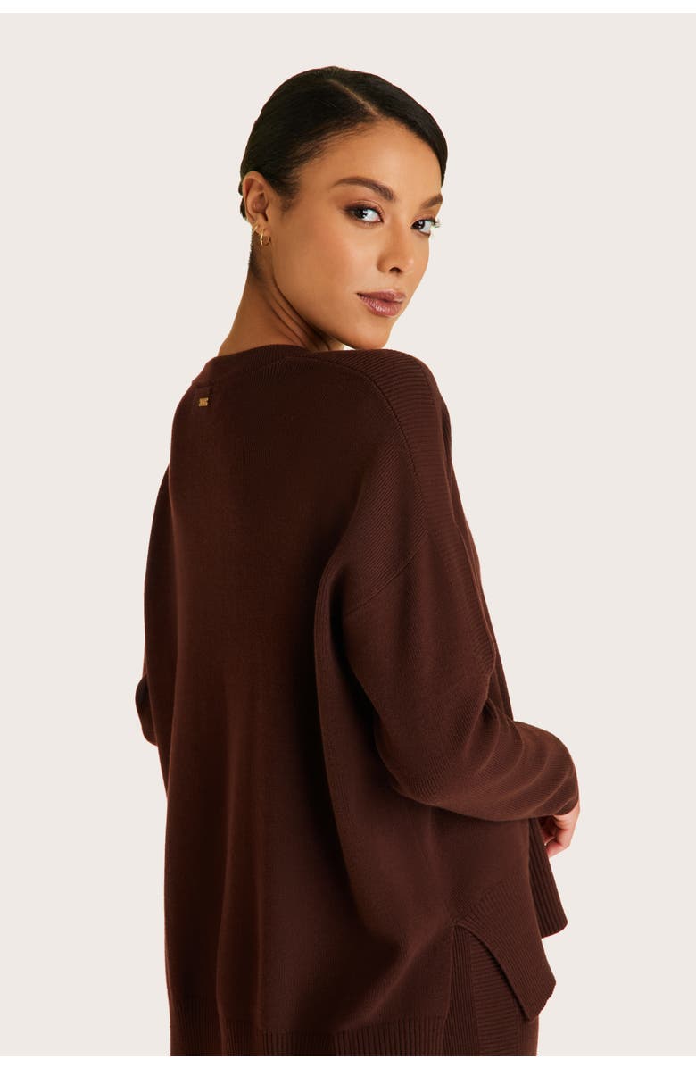 ALALA Spencer Sweater, Alternate, color, Coffee