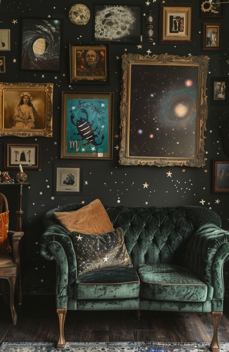 Pink Picasso Kits Special Edition Zodiac Scorpio Paint by Numbers Kit, Alternate, color, 