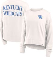 FANATICS Women's Fanatics Branded White Kentucky Wildcats Kickoff Full Back Long Sleeve T-Shirt