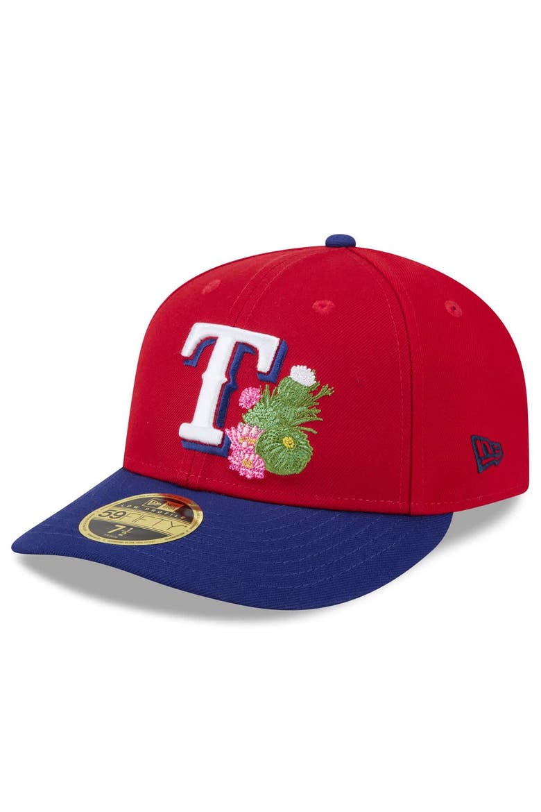 Men's New Era  Red/Royal Texas Rangers 2026 Spring Training Low Profile 59FIFTY Fitted Hat, Alternate, color, Red