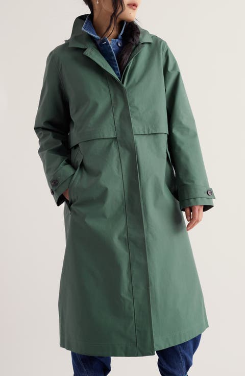 Sea Lights Waterproof Trench Coat