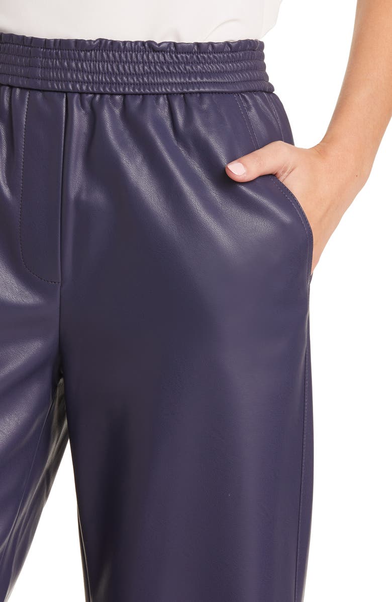 KOBI HALPERIN Ariella Faux Leather Pants, Alternate, color,