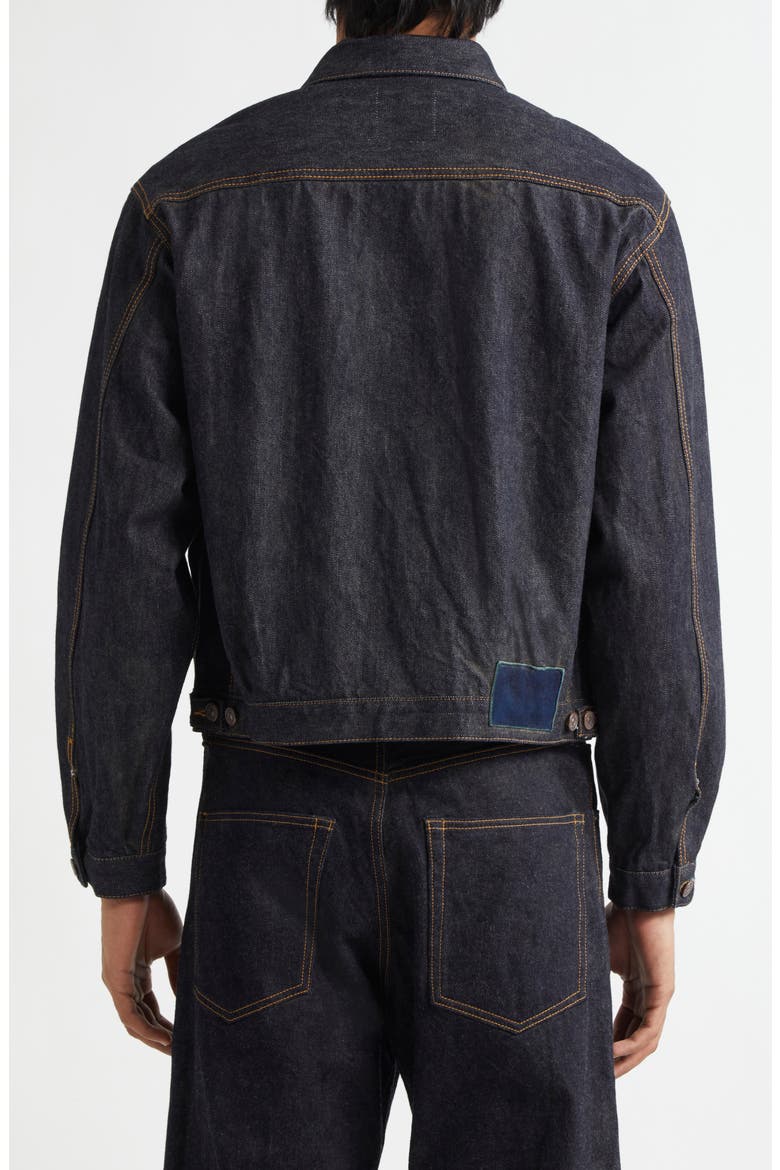 101X Oversize Overdyed Denim Jacket (Men) | Nordstrom