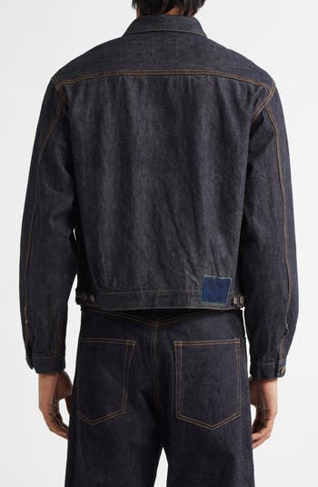 VISVIM 101X Oversize Overdyed Denim Jacket | Nordstrom