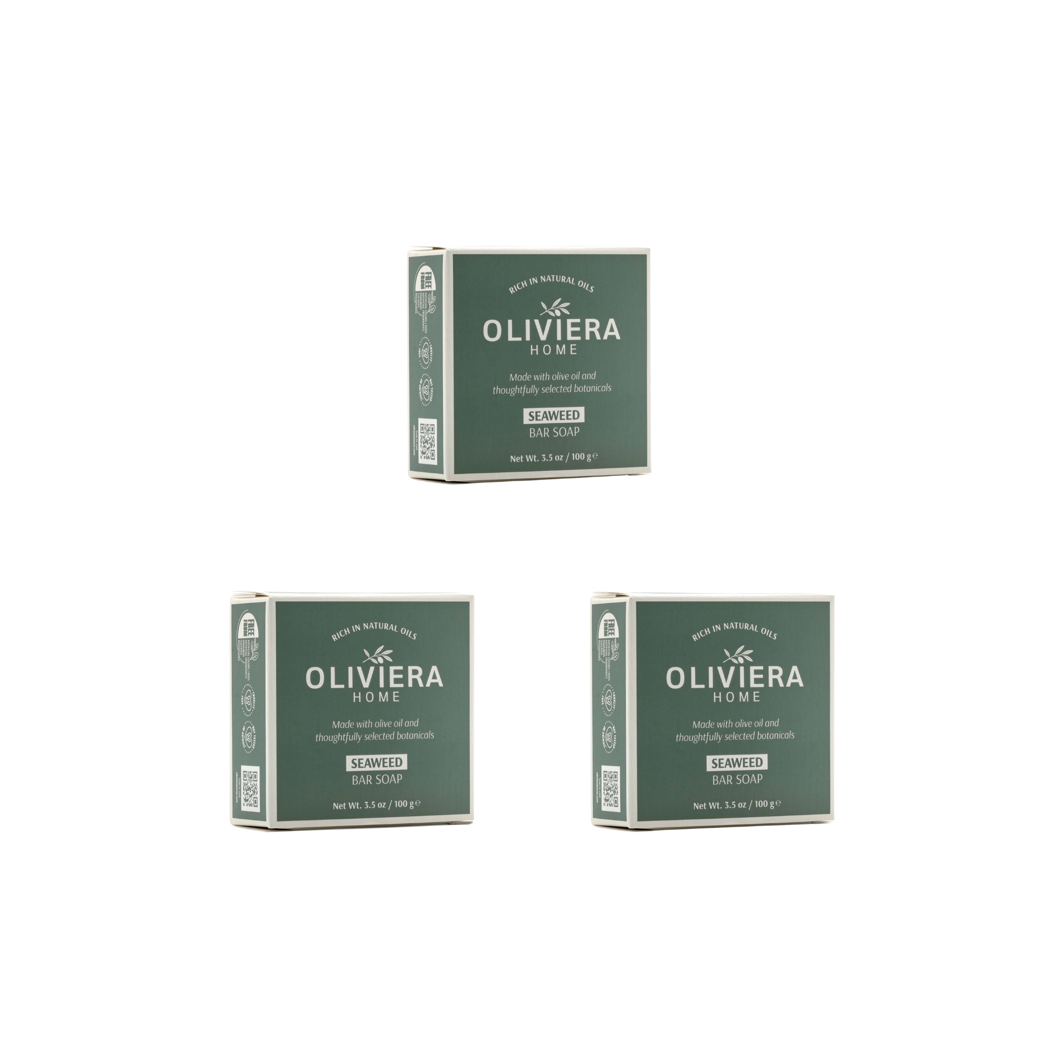Oliviera Home Seaweed Bar Soap Trio | Nordstrom