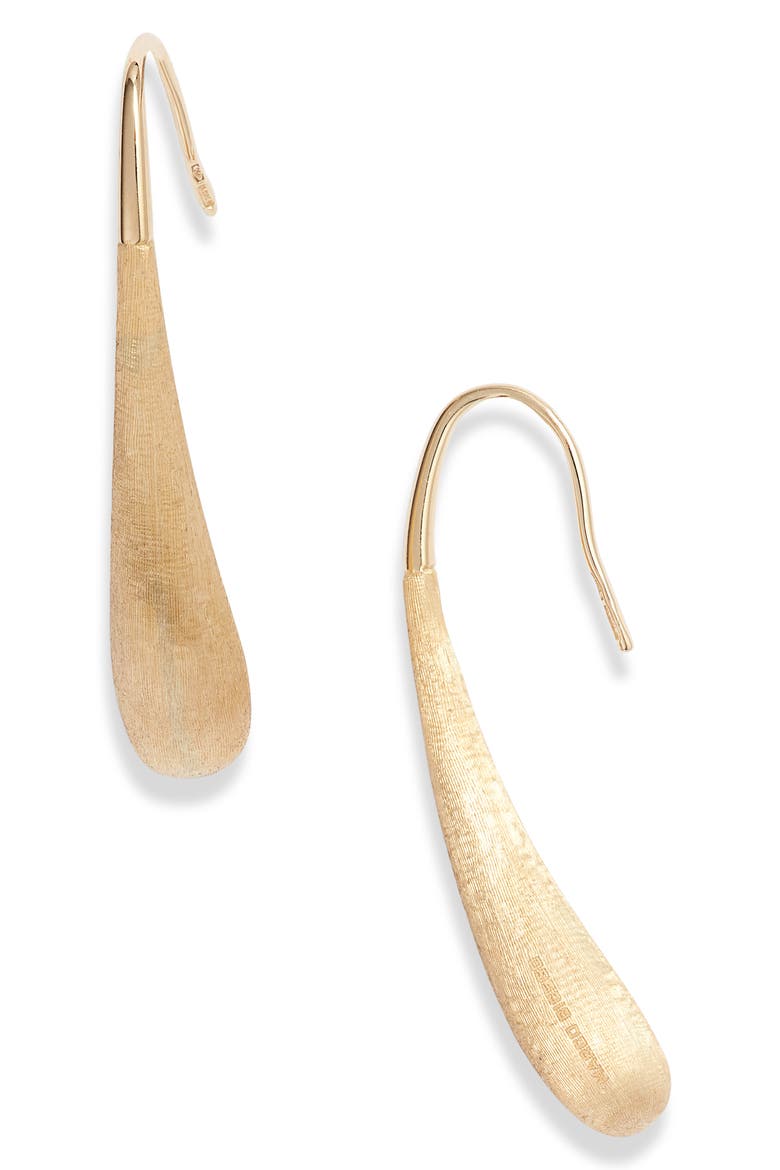 Lucia 18K Yellow Gold Small Modern Teardrop Earrings, Main, color, YELLOW GOLD